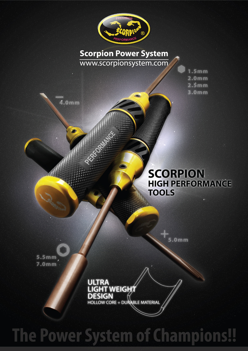 New Released! Scorpion High Performance Tools! Scorpion Power System